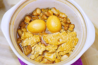 卤肉焖豆腐