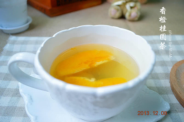 香橙桂圆茶