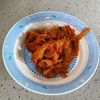 十分钟的泡菜炒年糕的做法图解4