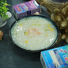 虾仁玉米蔬菜粥