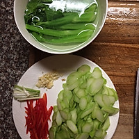 小芥蓝两吃--怎样都好吃的做法图解1