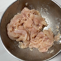 青椒炒鸡肉片的做法图解5