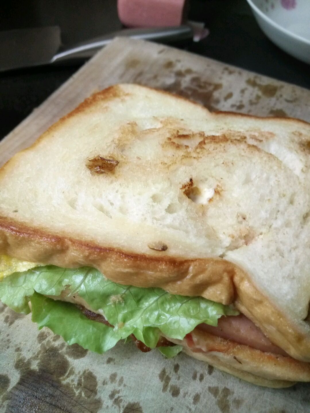 三明治的做法_【图解】三明治怎么做如何做好吃_三明治家常做法大全_淡茉儿_豆果美食
