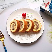 #安佳食力召集，力挺新一年#奥利奥奶油蛋糕卷的做法图解18