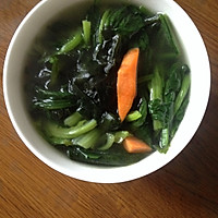 海木耳菠菜清汤的做法图解3