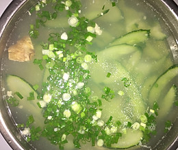 黄瓜肉片汤的做法