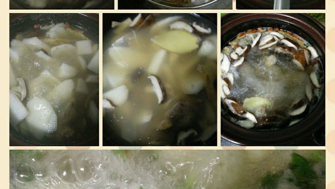 香菇山药枸杞炖鸡汤