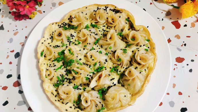 抱蛋煎小笼包