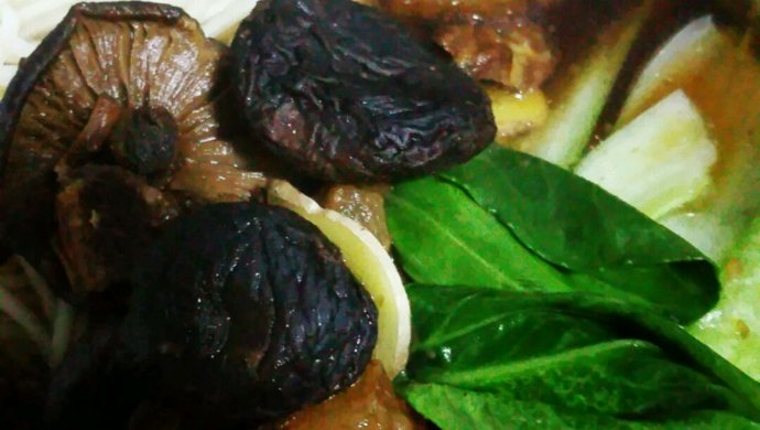 快手红烧肉汤面