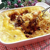 核桃海鲜焗饭#健身修复食谱#的做法图解11