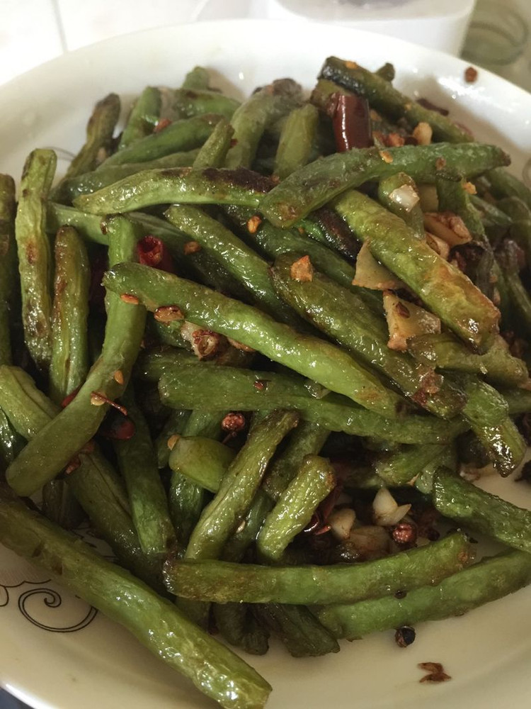 干煸四季豆的做法