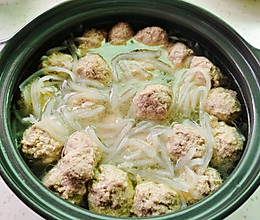 萝卜丝牛肉丸子汤(特别适合一岁以上宝宝和老人食用。）的做法