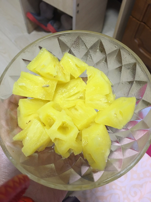 水煮菠萝