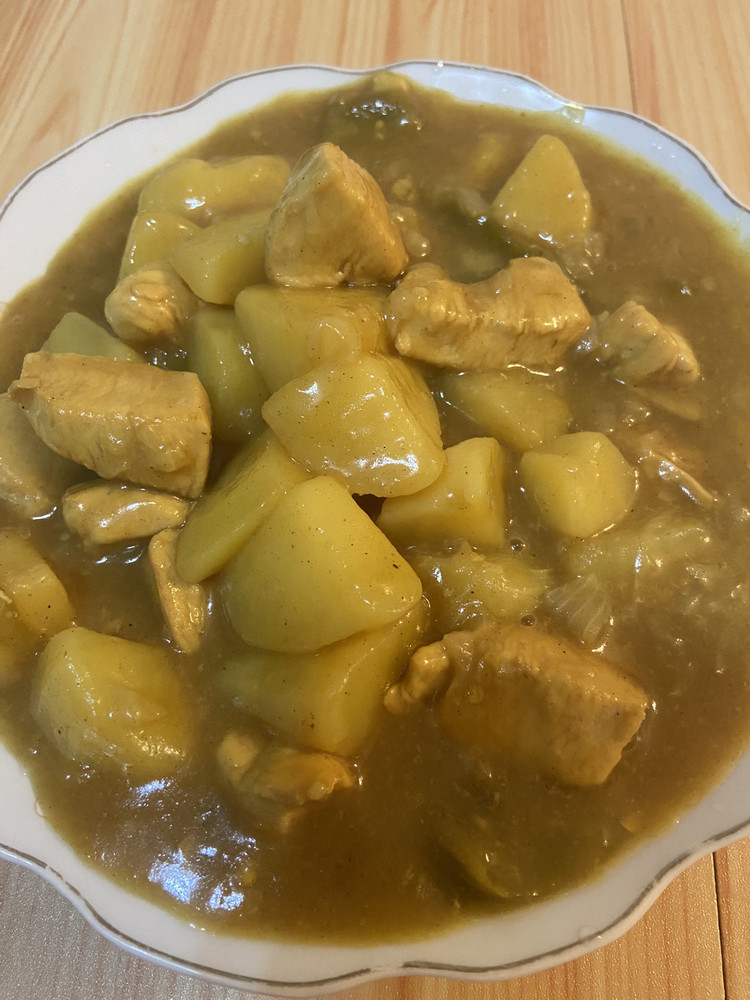 零失败超好吃咖喱鸡肉的做法