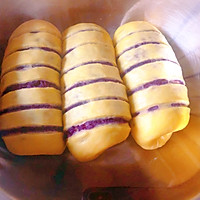 紫薯蒸面包的做法图解11