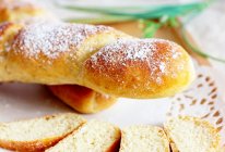 低糖无油全麦长棍面包#东菱魔法云面包机#的做法