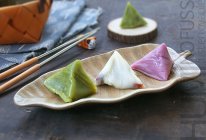 #甜粽VS咸粽，你是哪一党？# 三彩冰粽的做法