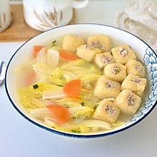 白菜油豆腐汤