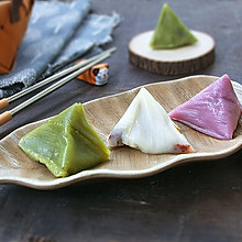#甜粽VS咸粽，你是哪一党？# 三彩冰粽