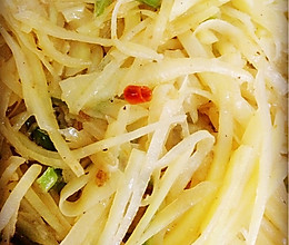 酸辣土豆丝的做法