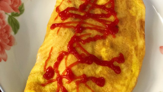 蛋包饭的做法