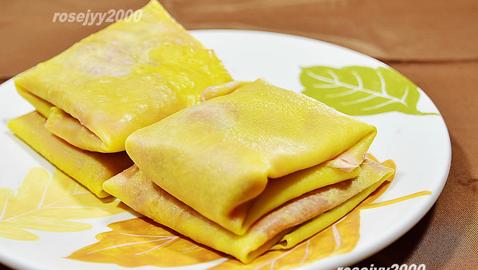 草莓可丽饼