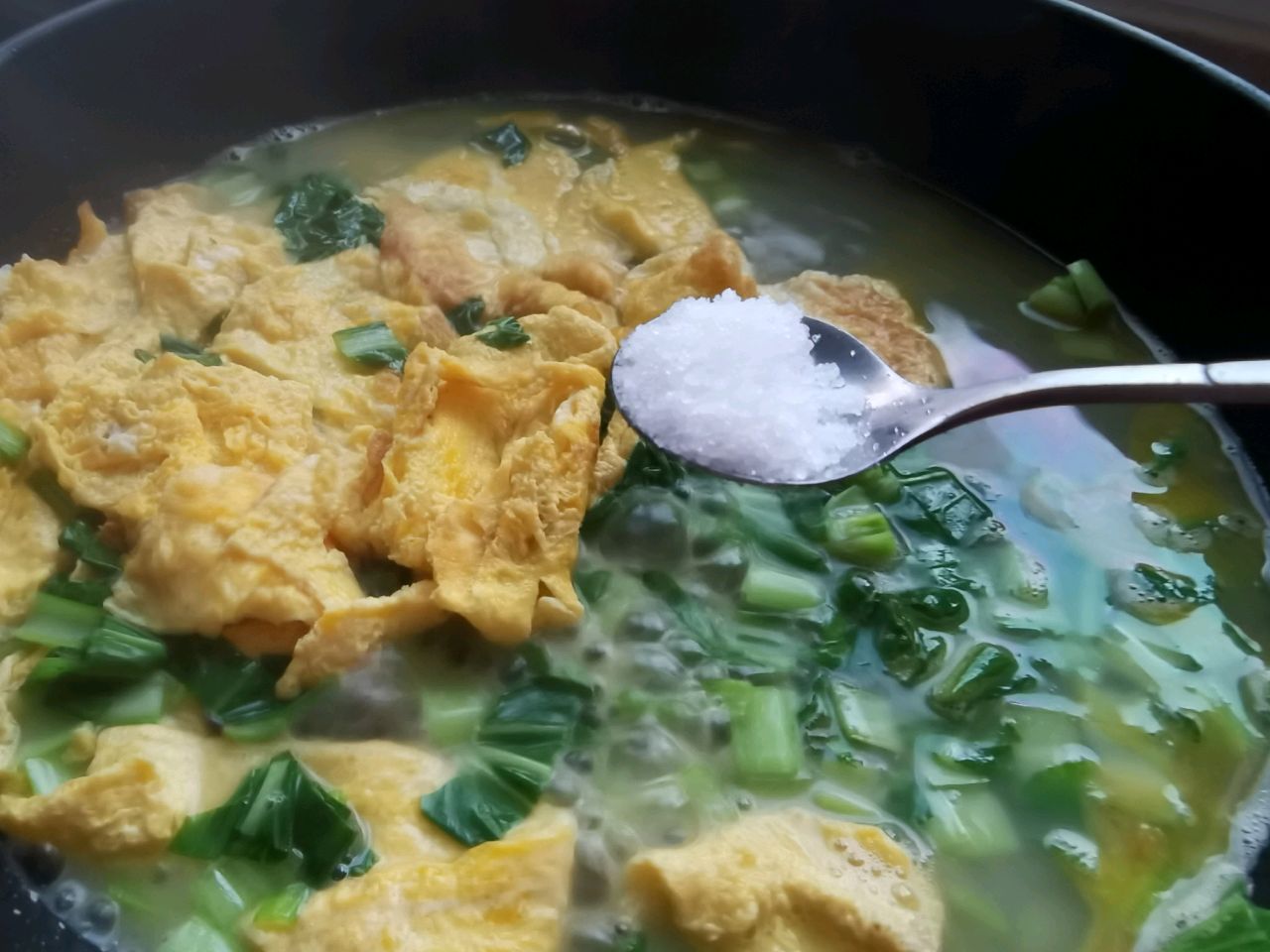 青菜鸡蛋汤怎么做_青菜鸡蛋汤的做法_豆果美食