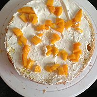 芒果草莓蛋糕#美的绅士烤箱#的做法图解10