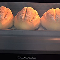 【牛奶哈斯面包】——COUSS CO-545A电烤箱出品的做法图解14
