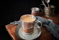 茉莉椰香奶茶#赏味舌尖上的法式浪漫#的做法