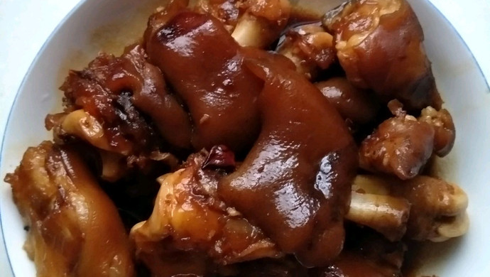 电饭煲炖猪蹄