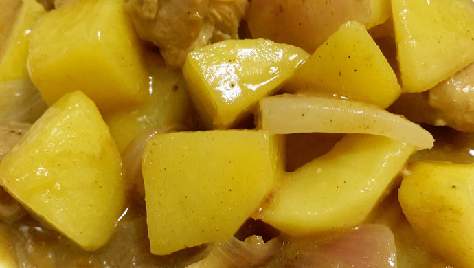 咖喱土豆鸡块（最简单最快速）
