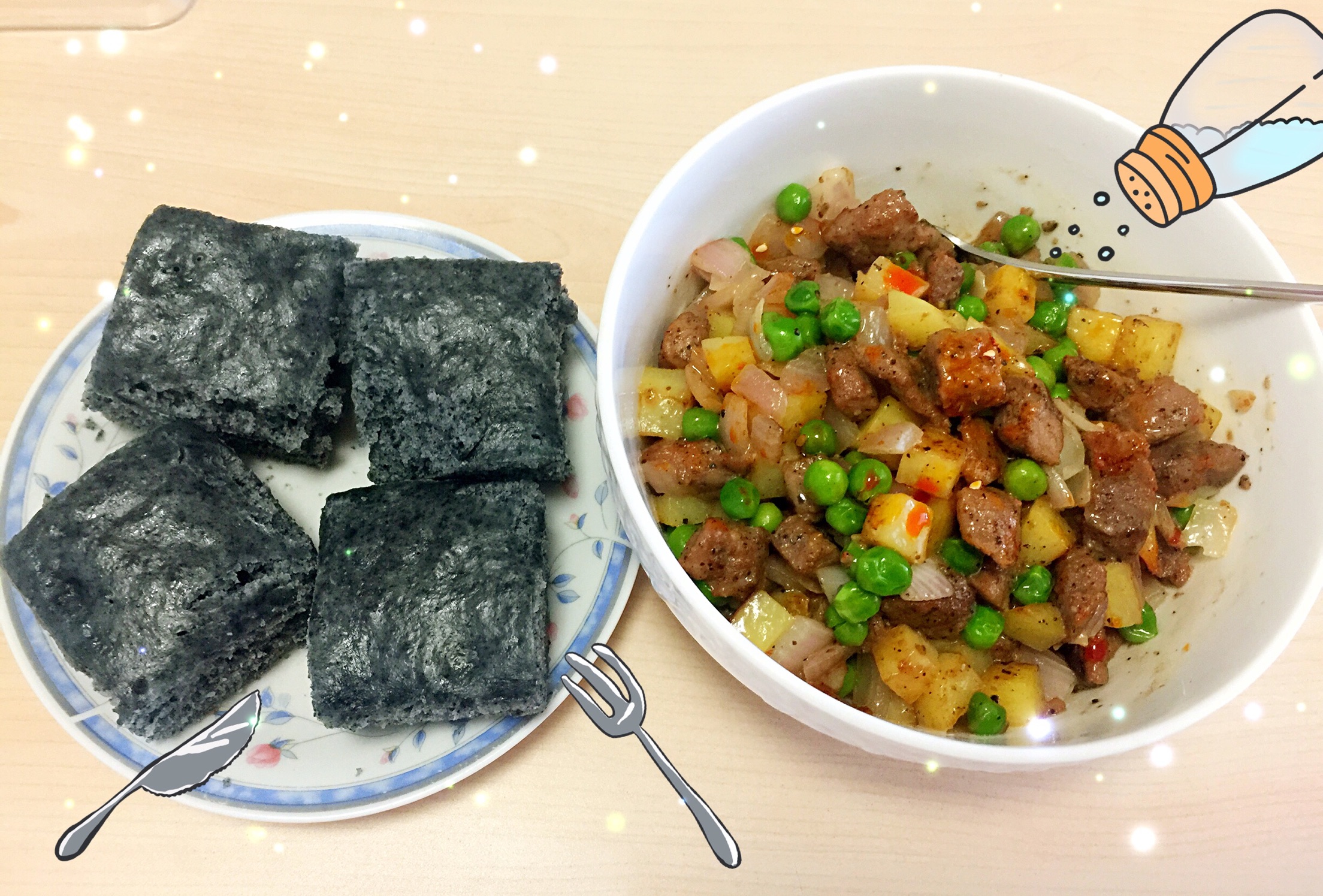 Stir fried beef