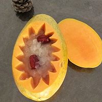 银耳红枣炖木瓜的做法图解4