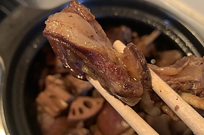 ～砂锅莲藕～羊排～