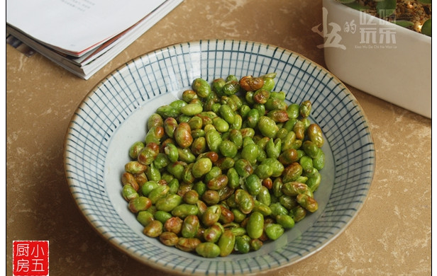 盐炸黄豆：解馋的健康零食