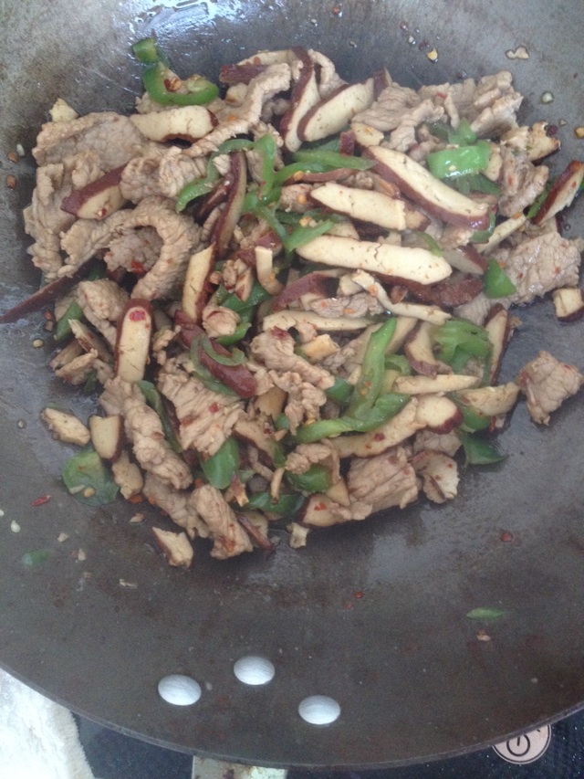 香干肉片的做法图解7