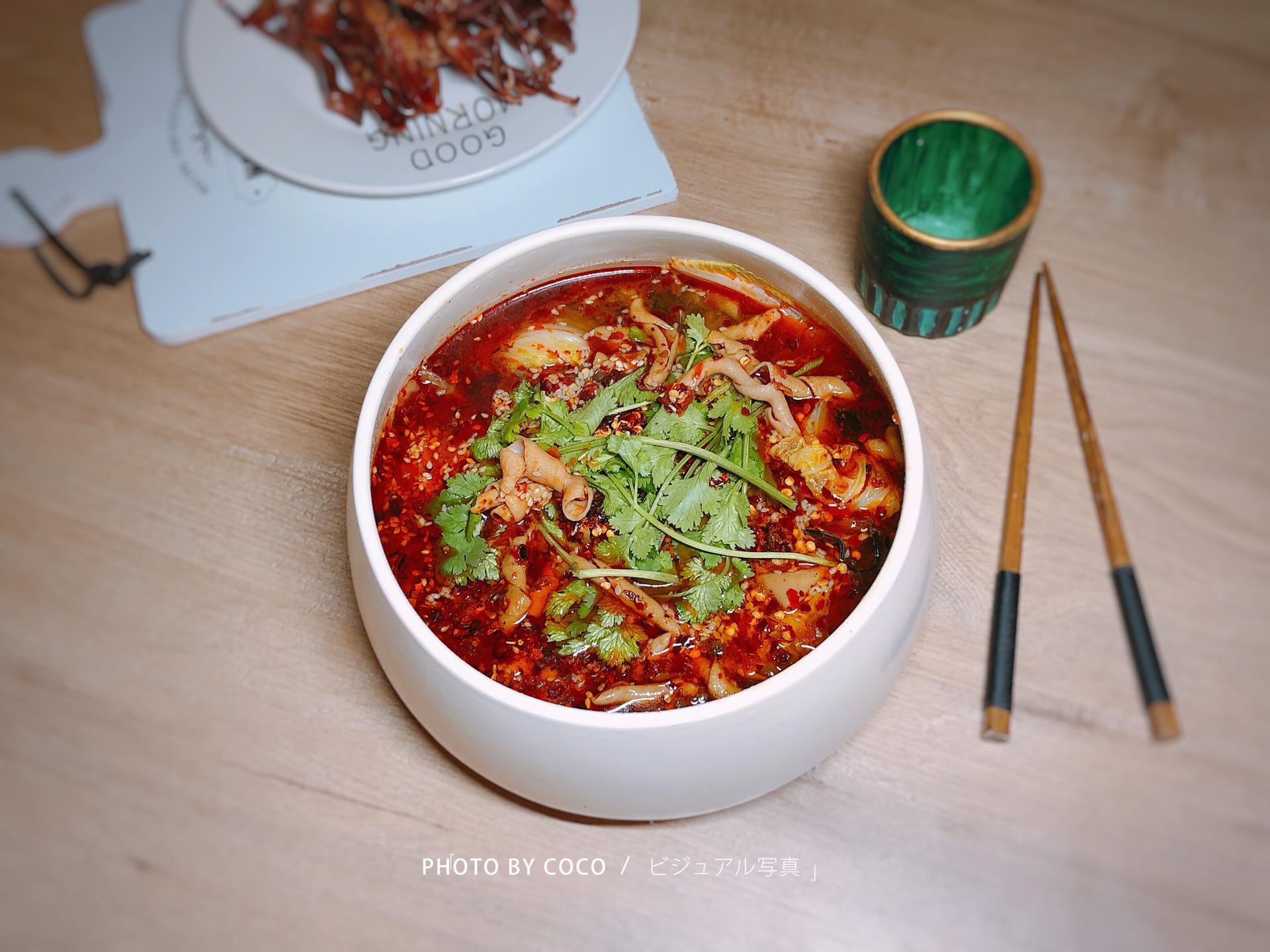Boiled duck intestines -- a must for lazy people to warm up in winter
