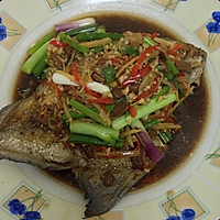 马来西亚客家豆酱鱼的做法图解4