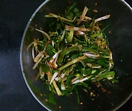 韩式拌小葱的做法