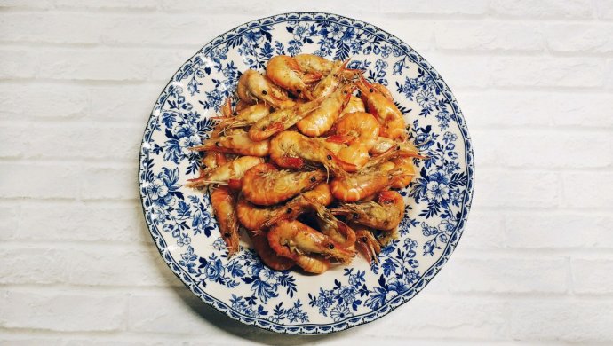 黄油蒜蓉焗罗氏虾
