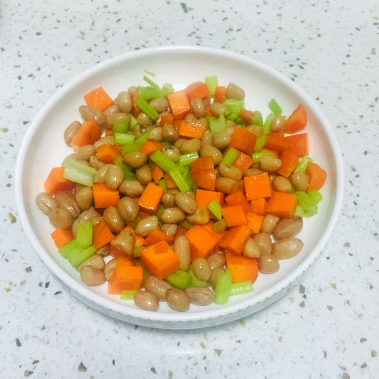 早餐花生小咸菜的做法
