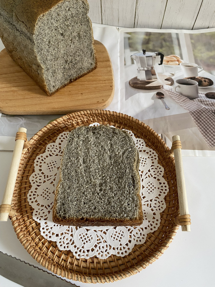 黑芝麻吐司的做法