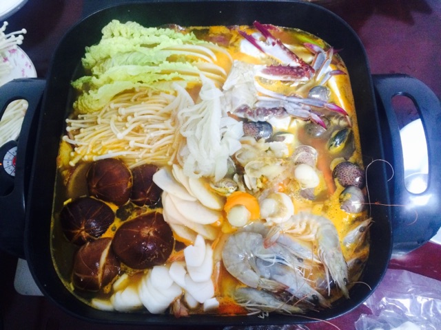 部队火锅—海鲜豪华版的做法图解7