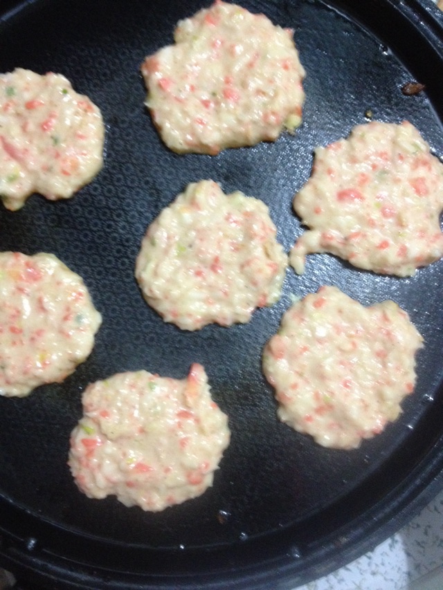 少油版的蔬菜营养小饼的做法图解6
