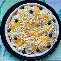 快手香蕉芒果披萨的做法图解7