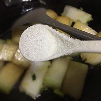 #轻食季怎么吃#冬瓜炒火腿的做法图解4
