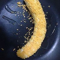 平底锅做【黄金脆皮香蕉】的做法图解4