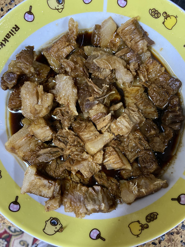 卤五花肉的做法
