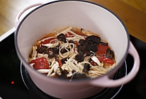 番茄菌菇锅的做法